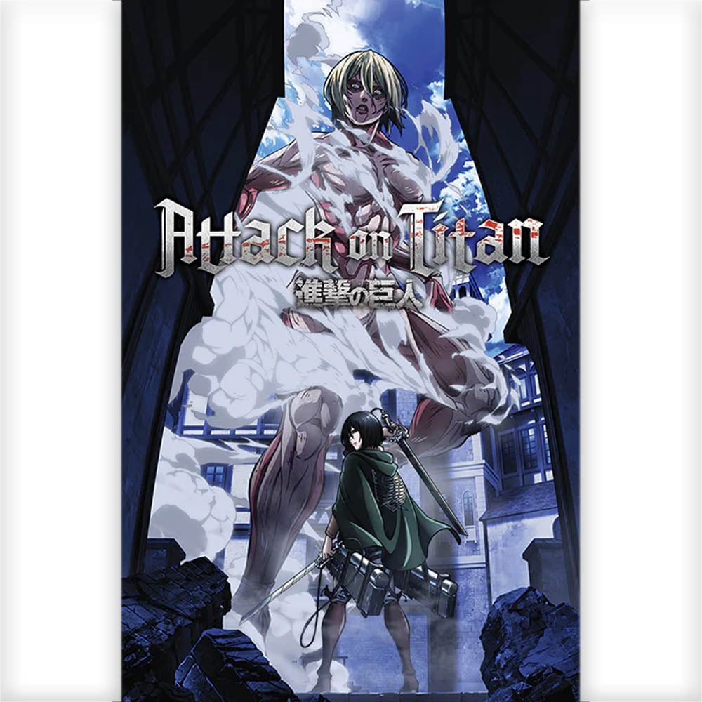 ATTACK ON TITAN 進撃の巨人 (11月 映画公開 ) - Female Titan Approaches / ポスター - PGS